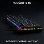 Logitech G Pro X Rapid TKL Teclado Mecánico Gaming Negro