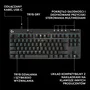 Logitech G Pro X Rapid TKL Teclado Mecánico Gaming Negro