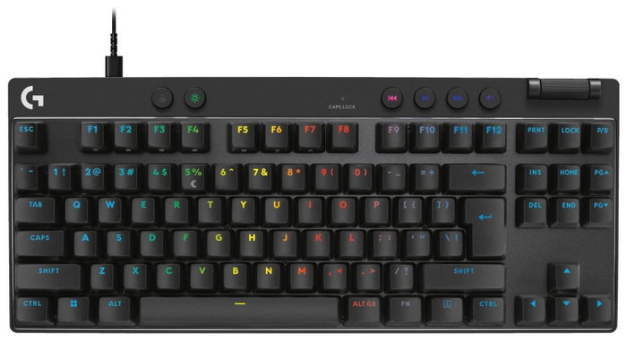 Logitech G Pro X Rapid TKL Teclado Mecánico Gaming Negro