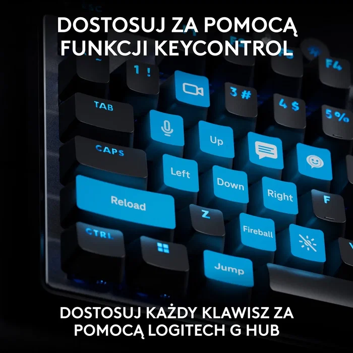 Logitech G Pro X Rapid TKL Teclado Mecánico Gaming Negro