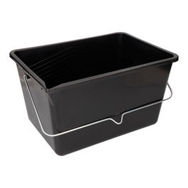 Koma Tools Cubeta de Pintura de Plástico Resistente 12 Litros con Lateral Vertedor y Escala Volumétrica