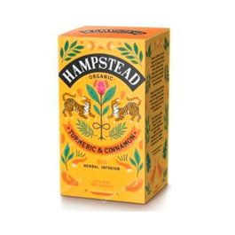 HAMPSTEAD TURMERIC-CINNAMON infusion 20sbrs. BIO