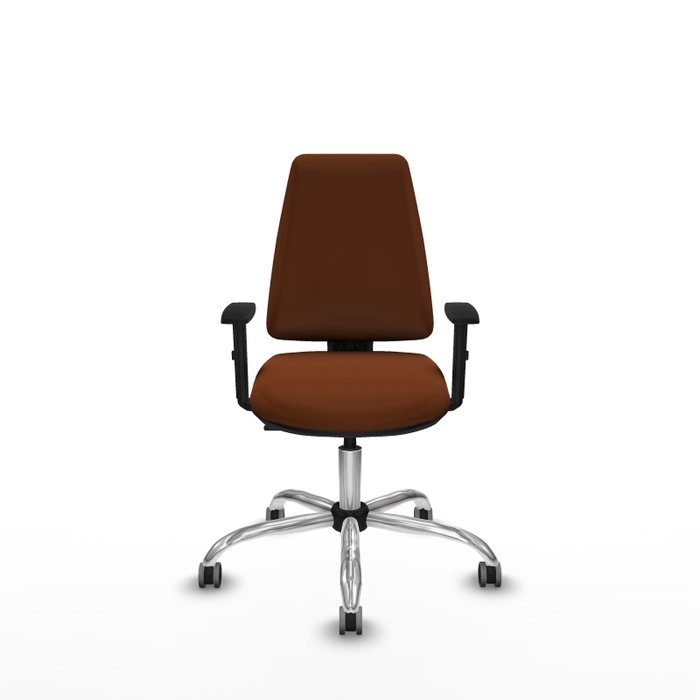 PIQUERAS Y CRESPO Silla de oficina Elche Marrón con Similpiel PIQUERAS Y CRESPO Silla de oficina Elche Marrón con Similpiel