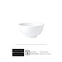 Steelite Bol Mandarin - Bol Individual de Porcelana para Sopa o Postre, 12.7 cm de Diámetro (Set de 12)