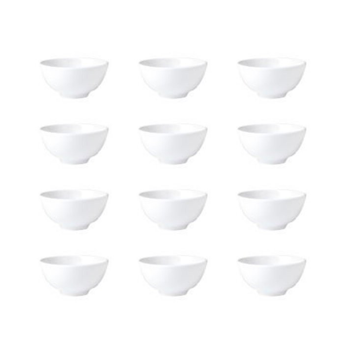Steelite Bol Mandarin - Bol Individual de Porcelana para Sopa o Postre, 12.7 cm de Diámetro (Set de 12) Steelite Bol Mandarin - Bol Individual de Porcelana para Sopa o Postre, 12.7 cm de Diámetro (Set de 12)