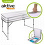 Color Baby Aktive-Mesa Camping con 4 Taburetes 120x60x70cm