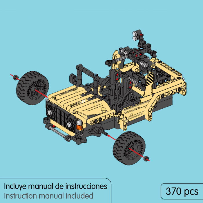 IM MASTER-SET CONST 370 piezas