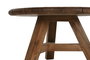 DKD Home Decor Mesa Centro Indo minimal 24 Set de 3 Teca reciclada 80 x 45 x 80 cm