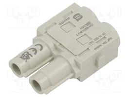 HARTING Han-Modular® Módulo Hembra 70A 1000V 2 Pines