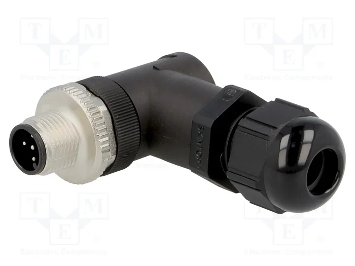 LAPP Conector M12 de 5 pines macho, angular, IP67 LAPP Conector M12 de 5 pines macho, angular, IP67