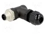 LAPP Conector M12 de 5 pines macho, angular, IP67