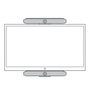 Poly Soporte VESA para HP Poly Studio X70/X72/V72 Blanco