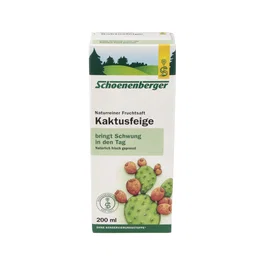 Salus Schoenenberger Jugo de Higo Chumbo de Opuntia, 200 ml