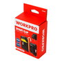 Workpro Juego de Clip y Enganche Portaherramientas para Cinturón, Cambio Rápido, Medidas 107 x 82 x 55 mm