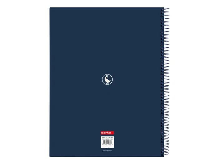 Safta Bloc Espiral A4 El Ganso Classic 120 Hojas Cuadro 5x5 mm Safta Bloc Espiral A4 El Ganso Classic 120 Hojas Cuadro 5x5 mm
