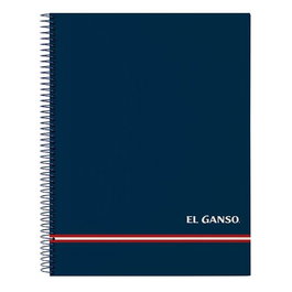 Safta Bloc Espiral A4 Micro 120H 5x5 T-Duras Forradas El Ganso "Classic"