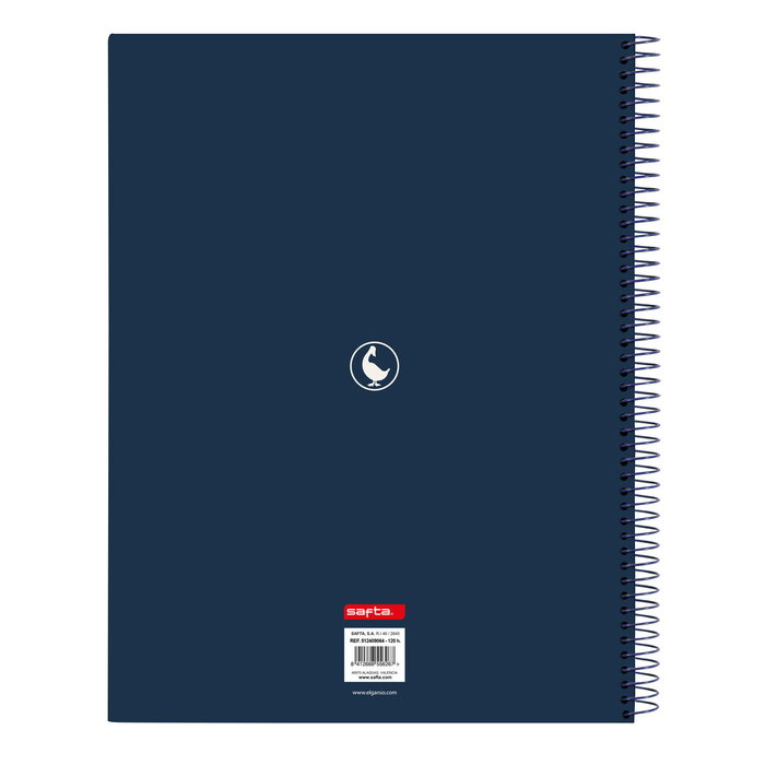 Safta Bloc Espiral A4 El Ganso Classic 120 Hojas Cuadro 5x5 mm Safta Bloc Espiral A4 El Ganso Classic 120 Hojas Cuadro 5x5 mm