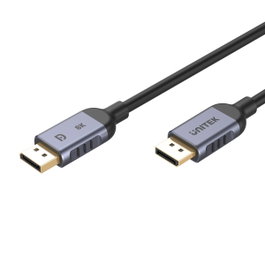 Unitek Cable DisplayPort 1.4 8K 60Hz 4K 240Hz HD 2m
