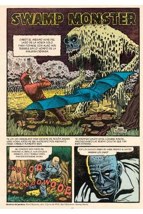 Criaturas Del Pantano (Biblioteca de Comics de Terror de Los Años 50 Volumen 5)