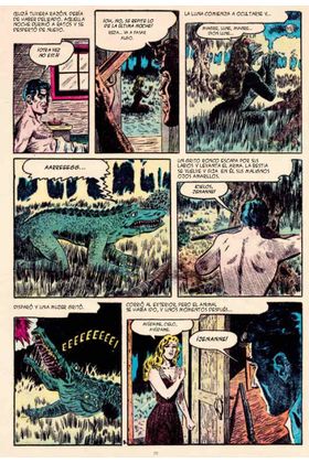 Criaturas Del Pantano (Biblioteca de Comics de Terror de Los Años 50 Volumen 5)