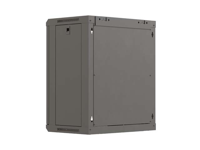Lanberg Armario Rack 12U 540x350 Negro con Puertas de Cristal
