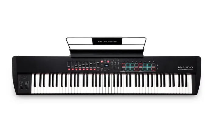 MAUDIO Hammer 88 Pro Teclado Controlador Midi Profesional 88 Teclas, Ancho 37.5 cm, Alto 22 cm, Largo 157 cm