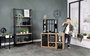 Smoby Cocina Loft con 32 Accesorios y Muchas Funciones de Juego, Plástico, 95,7x74x29,2 cm