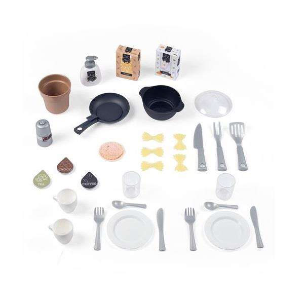 Smoby Cocina Loft con 32 Accesorios y Muchas Funciones de Juego, Plástico, 95,7x74x29,2 cm Smoby Cocina Loft con 32 Accesorios y Muchas Funciones de Juego, Plástico, 95,7x74x29,2 cm