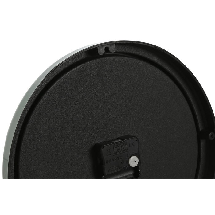 DKD Home Decor Reloj de Pared PVC Mate Surtido de 2 Unidades Verde y Rosa