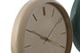 DKD Home Decor Reloj de Pared 4 x 30 x 30 cm Verde Rosa