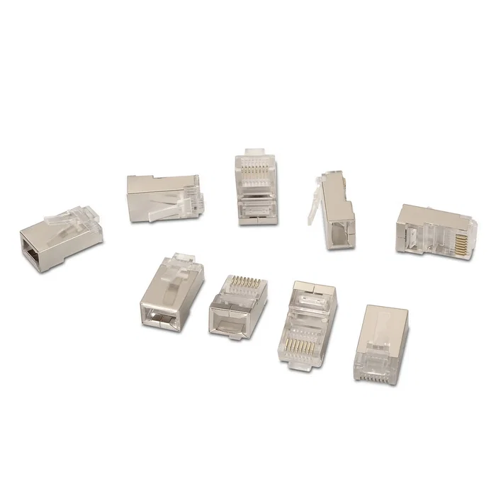 Aisens Conector RJ45 FTP Cat.5e 8 Contactos (10 unidades) Aisens Conector RJ45 FTP Cat.5e 8 Contactos (10 unidades)