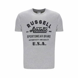Camiseta de Manga Corta Hombre Russell Athletic AMT A40231 Gris