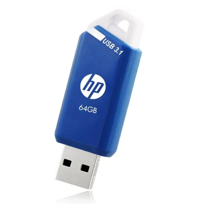 HP x755w Triple Pack Unidad Flash USB 64 GB Azul, Blanco