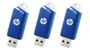 HPM HP X755W Pack de 3 Pendrives USB 3.1 de 64GB