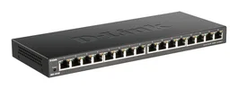 D-Link DGS-1016S Switch No administrado Gigabit Ethernet Negro