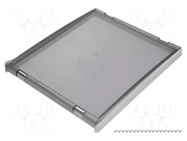 FIBOX Ventanilla de inspección de policarbonato IP65 377x331x28mm