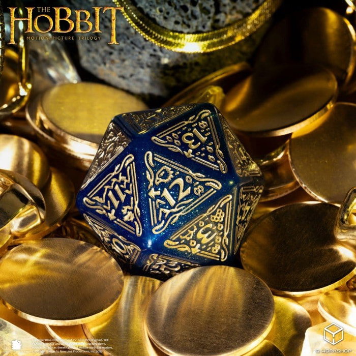 Q Workshop El Hobbit Spindown Jumbo Dado Aether TCG D20