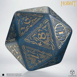 Q Workshop El Hobbit Spindown Jumbo Dado Aether TCG D20