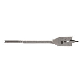 Wolfcraft Broca de Pala, Vástago Hexagonal, Ø20x152 mm, Acero Templado, Vástago 1/4"