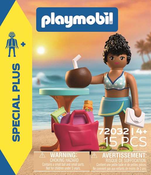 Playmobil Playmobil Chica de Vacaciones - Figura de Juguete para Niños y Niñas de 4 a 10 Años
