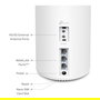 TP-LINK Deco X20-4G Kit de sistema Wi-Fi Mesh AC1300 con respaldo 4G, Blanco - 2 Unidades