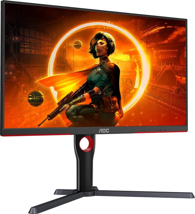 AOC Q27G3XMN/BK Monitor Gaming 27 pulg QHD 180Hz Mini LED HDR1000 VA Black/Red