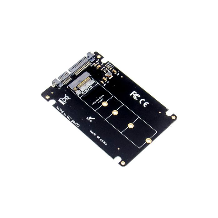 MicroConnect Adaptador SSD de 2.5 pulgadas de SATA a M.2 B Key MicroConnect Adaptador SSD de 2.5 pulgadas de SATA a M.2 B Key