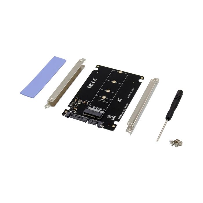 MicroConnect Adaptador SSD de 2.5 pulgadas de SATA a M.2 B Key MicroConnect Adaptador SSD de 2.5 pulgadas de SATA a M.2 B Key