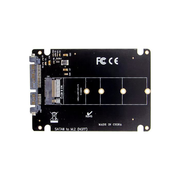 MicroConnect Adaptador SSD de 2.5 pulgadas de SATA a M.2 B Key MicroConnect Adaptador SSD de 2.5 pulgadas de SATA a M.2 B Key