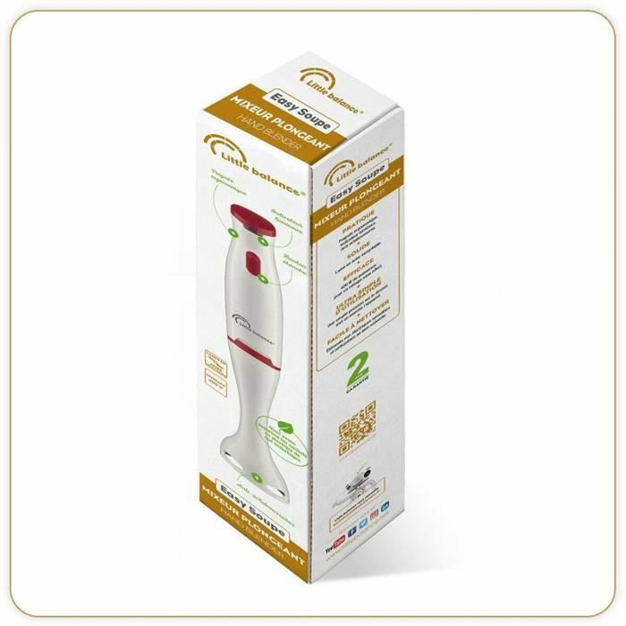 Little Balance 8703 Easy Soup Batidora de mano con sistema antisalpicaduras
