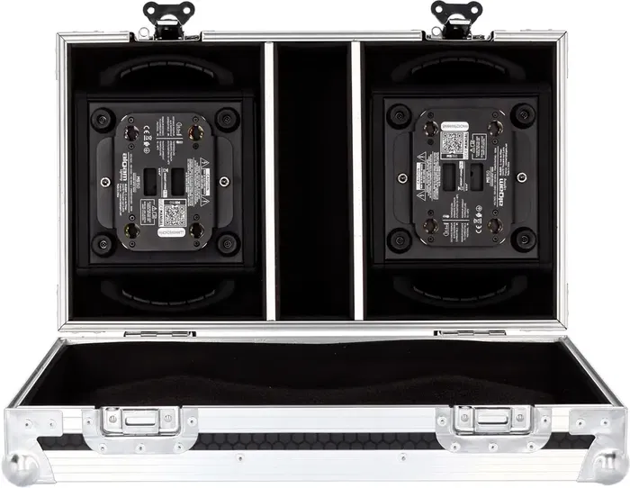 ALGAMLIGHT Flight Case con Ruedas para X1 BF1000 - Maleta de Transporte Protectora con Compartimento Lateral y 4 Ruedas Giratorias