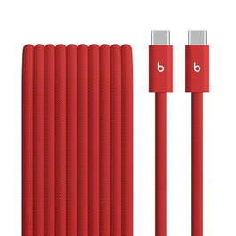 Apple Beats Cable USB-C a USB-C Trenzado 240W - Rapid Red (3 m)