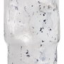 Jarrón Metal-Cristal Decoración 18,50 X 18,50 X 39 cm