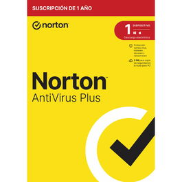 Norton 1 Antivirus Plus Español - Protección contra amenazas en tiempo real, Gestor de contraseñas, Firewall inteligente y Copia de seguridad en la nube